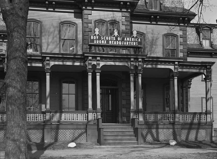 Bronx Headquarters Of The Boy Scouts Of America, Circa April 1917.