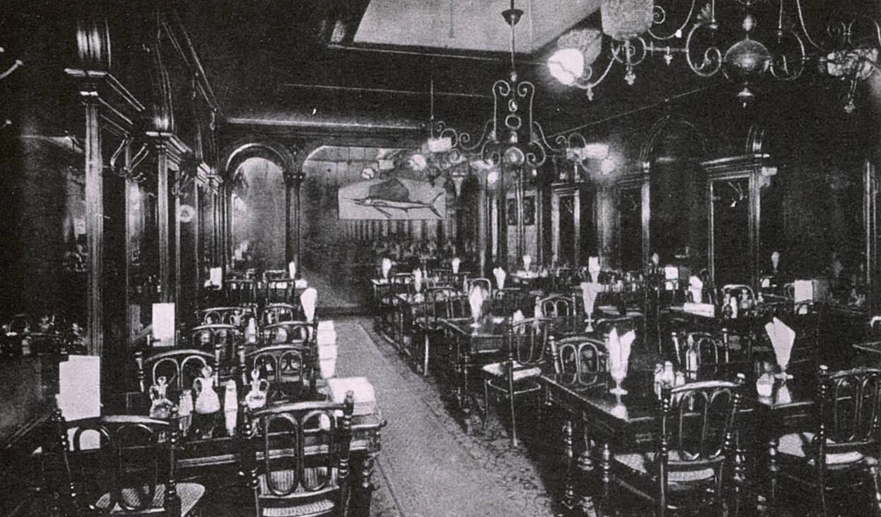 Gage &Amp;Amp; Tollner'S Oyster And Chop House On Fulton Street, Brooklyn, 1910S.