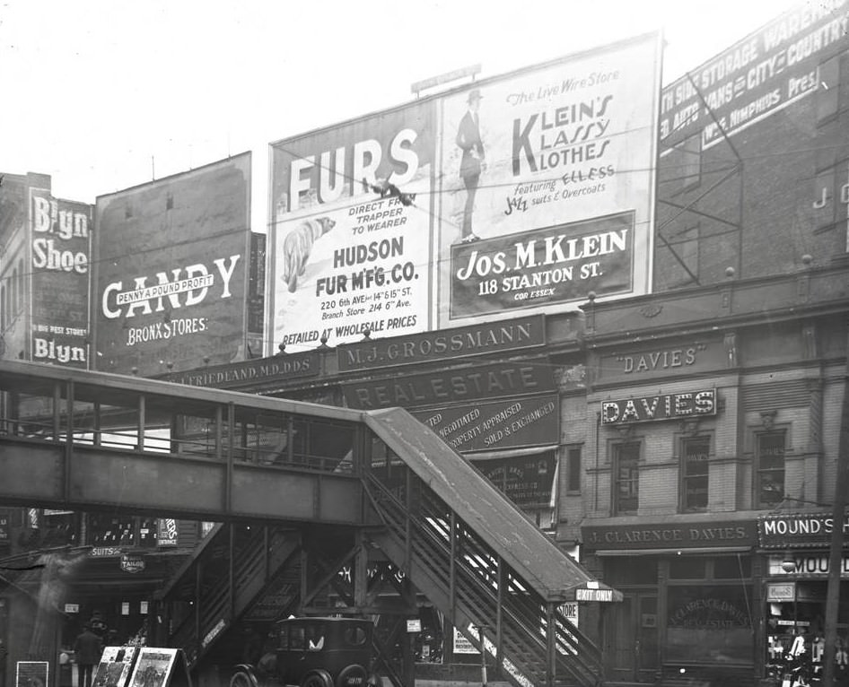 Willis Avenue Near 148Th Street, Bronx, Circa 1919.