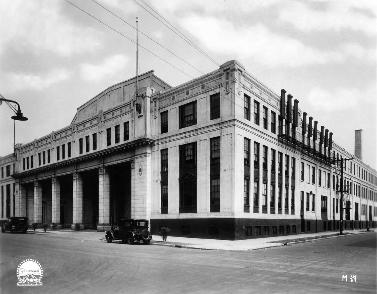 Paramount Studio In Astoria, Queens, 1929.