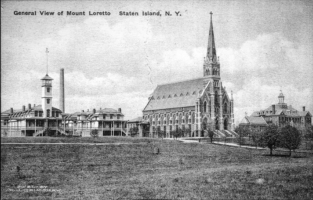 Mount Loretto, Circa 1920: The 400-Acre Area Was Purchased In 1882 By The Reverend John Christopher Drumgoole, 1920.