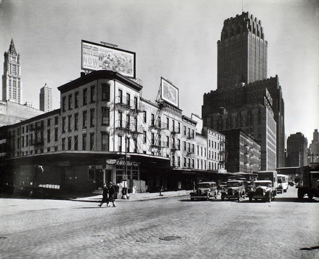 Warren And Murray Streets, 1936