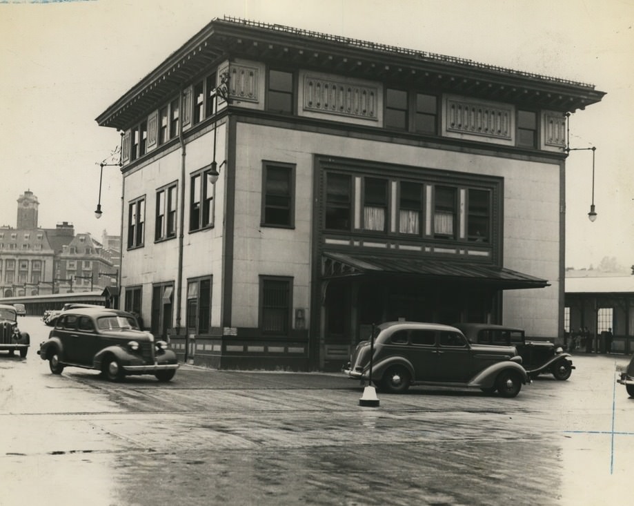 Department Of Health Building At St. George Ferry Terminal, 1937.