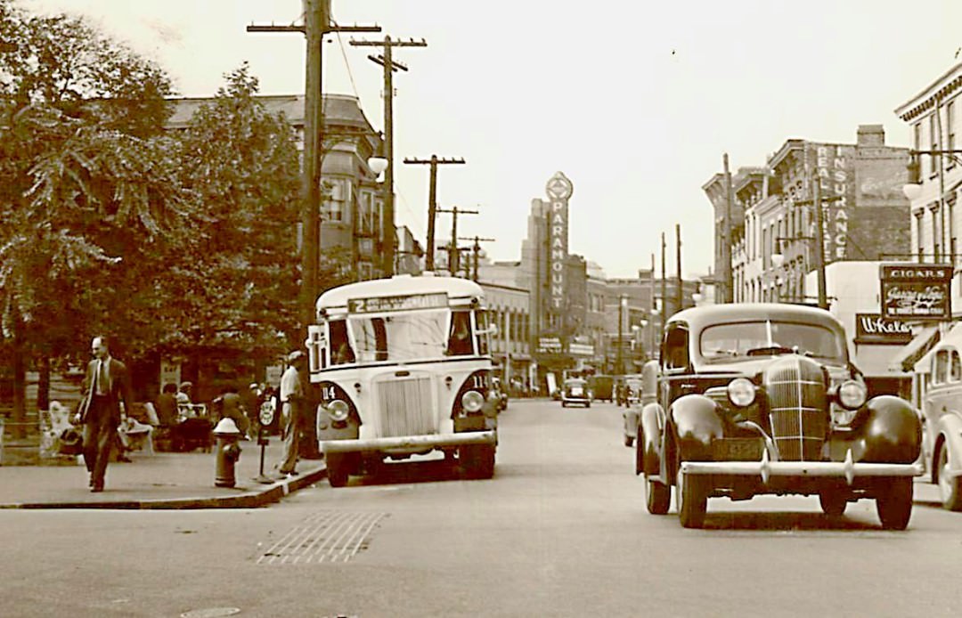 Canal And Bay Streets, Circa 1938.