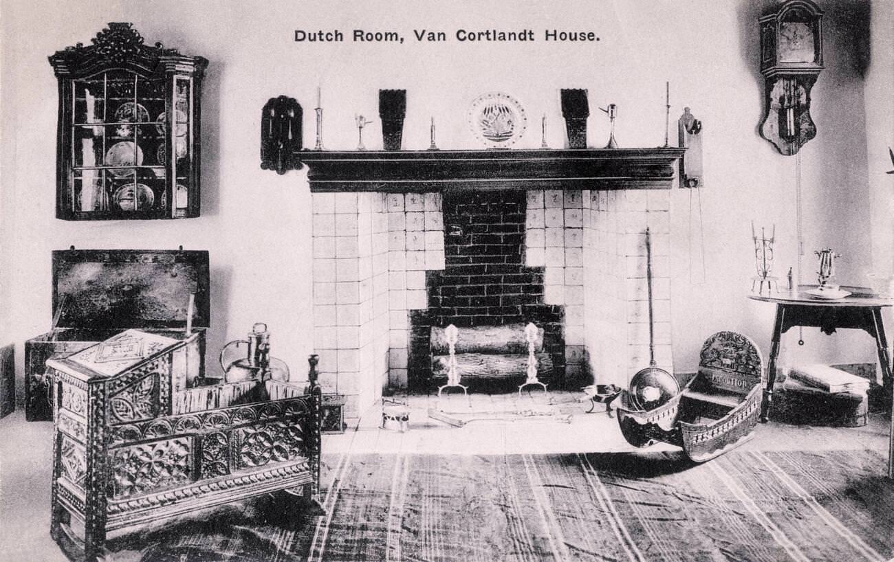 Dutch Room In Van Cortlandt House, Bronx, 1930S