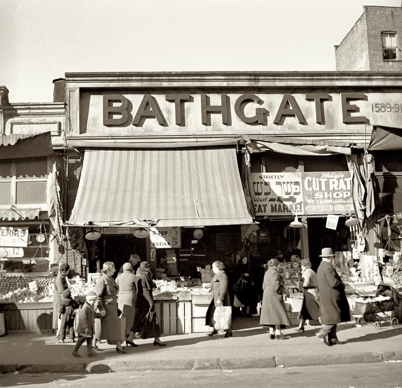 Bathgate Avenue, Bronx, 1936.