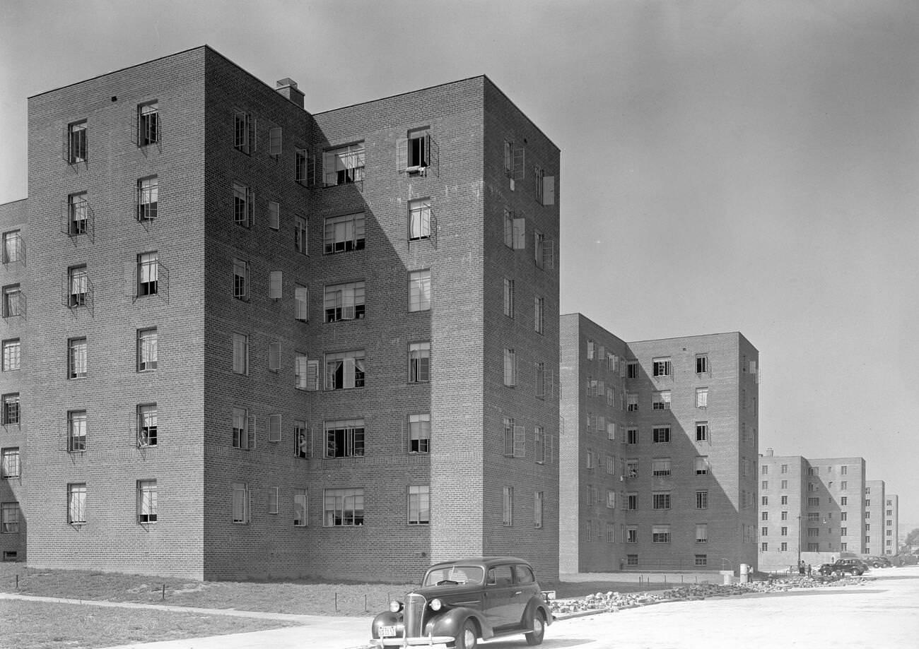 Red Hook Housing Project, Brooklyn, 1939