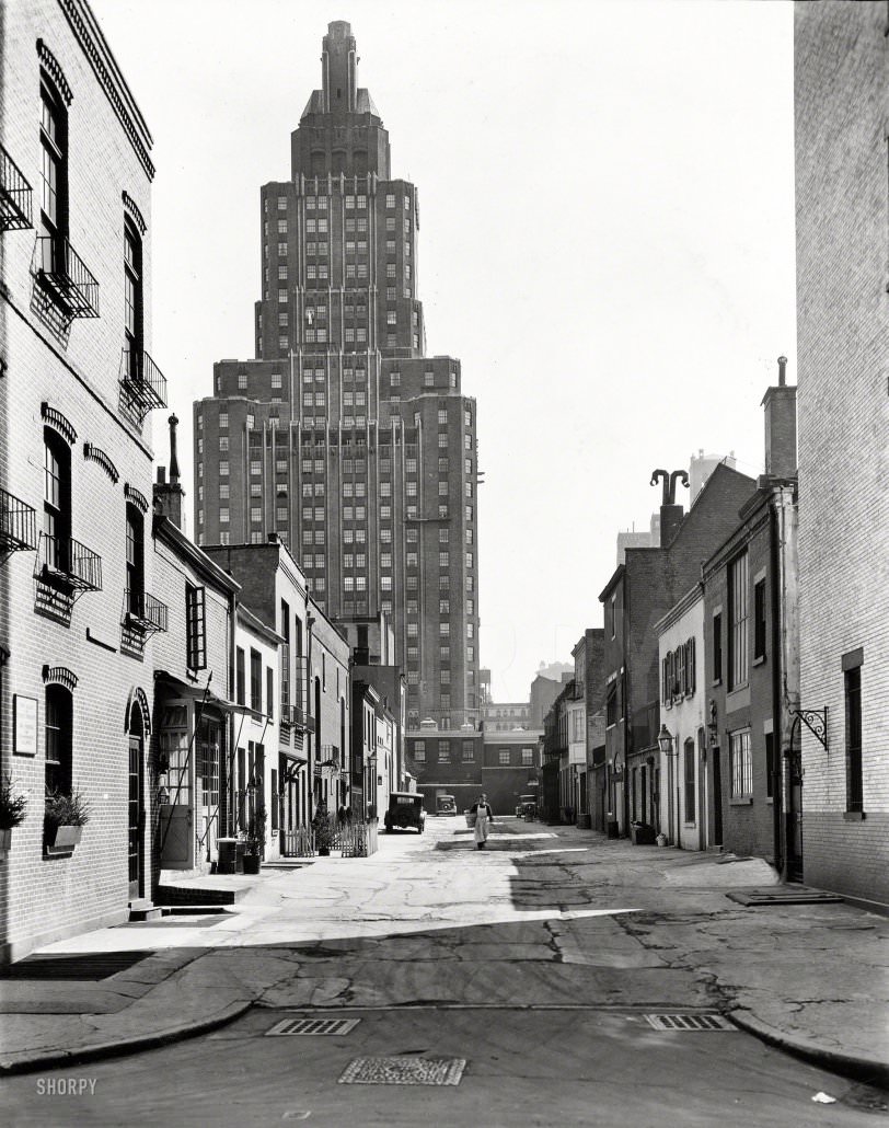 Macdougal Alley, Between West 8Th Street And Washington Square North, Manhattan, 1936