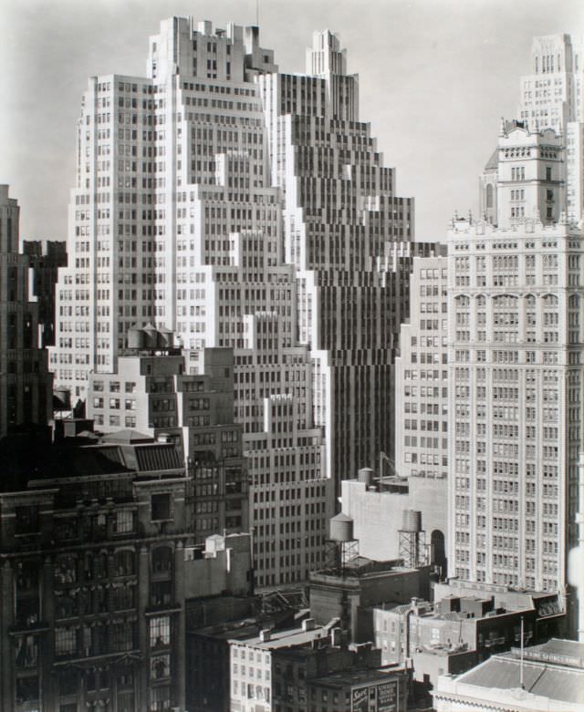 40Th Street Between Sixth And Seventh Avenues, From Salmon Tower 11 West 42Nd Street, 1930S