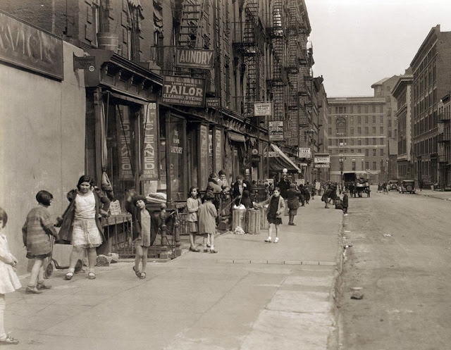 28Th Street Looking East From Second Avenue, Manhattan, 1931