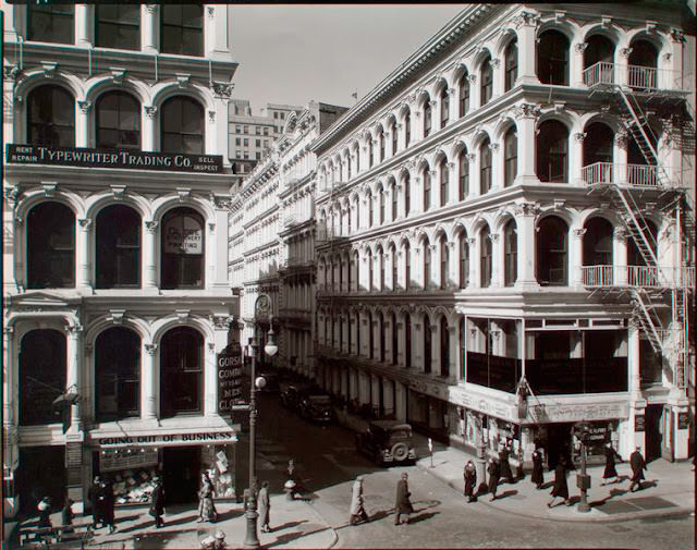 Broadway And Thomas Street, Manhattan, 1936