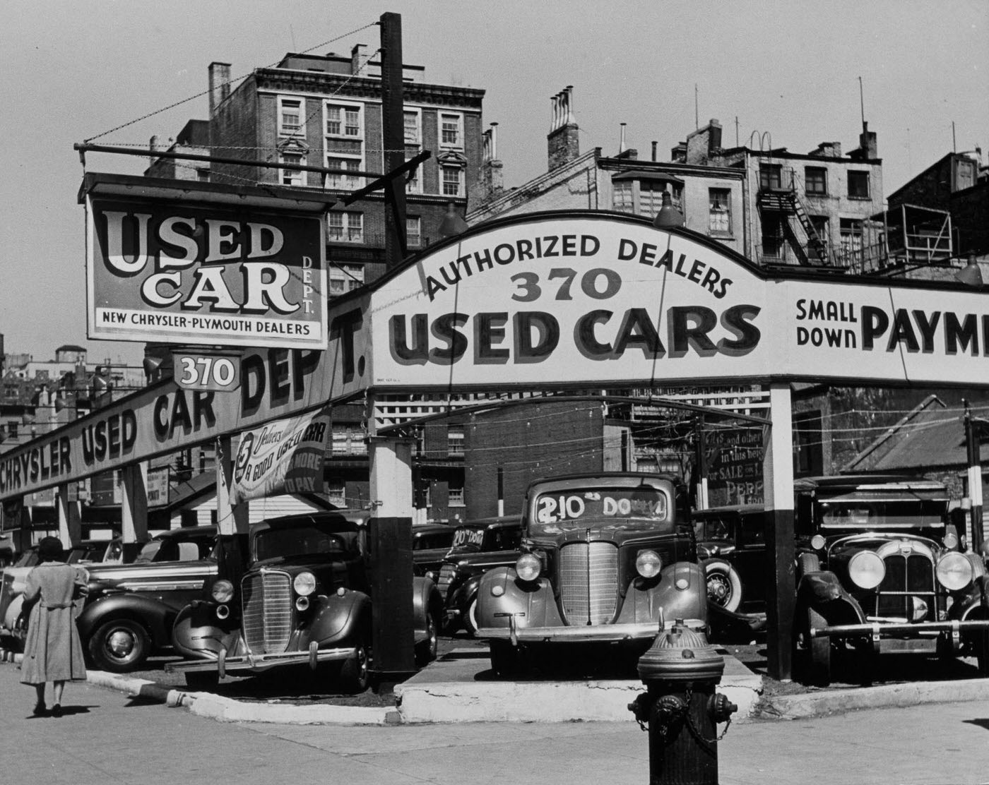 Seventh Avenue, Manhattan, 1940.