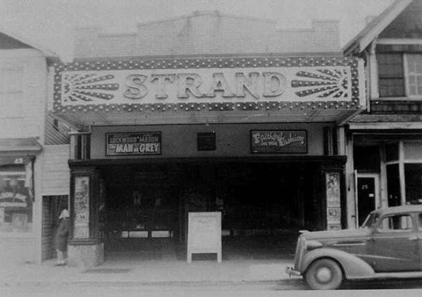 The Strand Theater On Nelson Avenue In Great Kills In The 1940S.