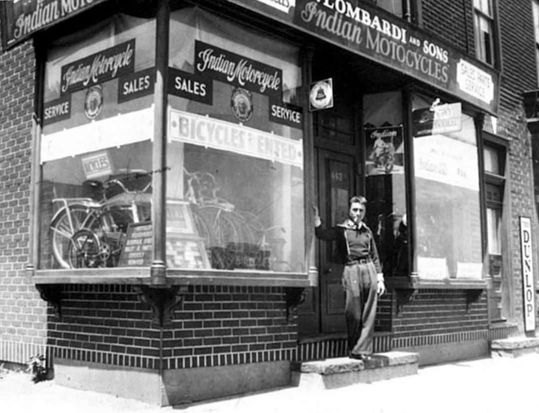 Frank Lombardi Established A General Store In Graniteville, 1905, Selling Various Goods And Later Concentrating On Motorcycles; The Business Remained In The Family For Over 100 Years, 1942.