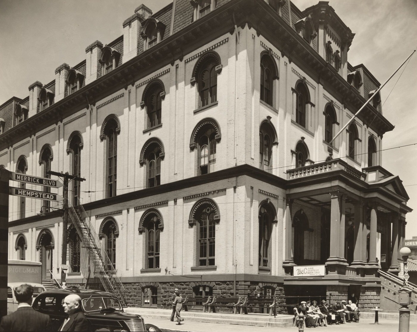 Jamaica Town Hall, Queens, 1940S.