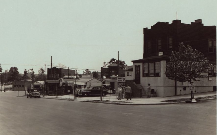 111Th Street And 56Th Avenue, Queens, 1940S.