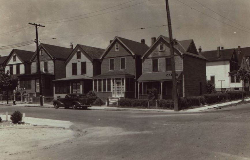 43Rd Avenue And 114Th Street, Queens, 1940S.