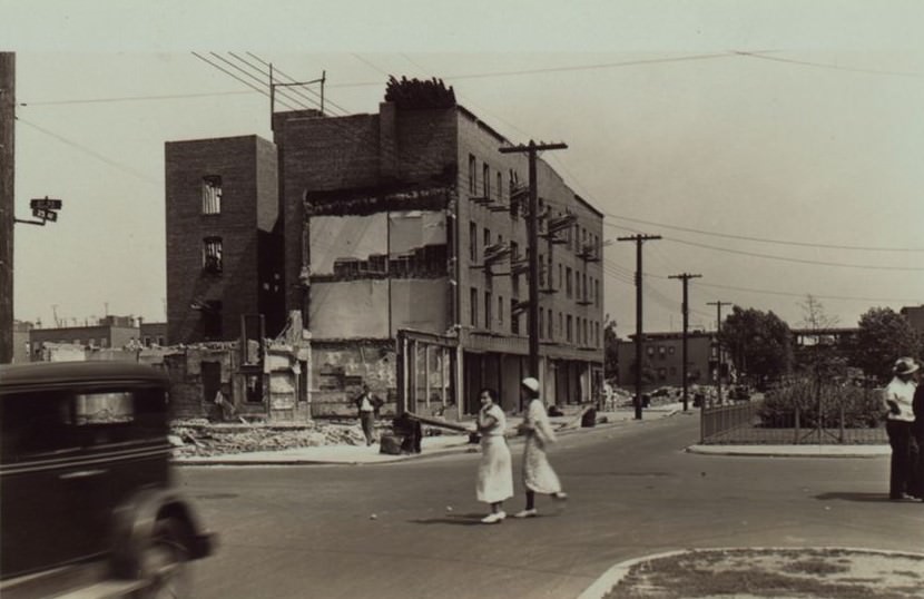 Hoyt Avenue And 29Th Street, Queens, 1940S.