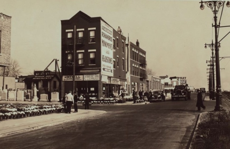 Queens Boulevard And 52Nd Street, Queens, 1940S.