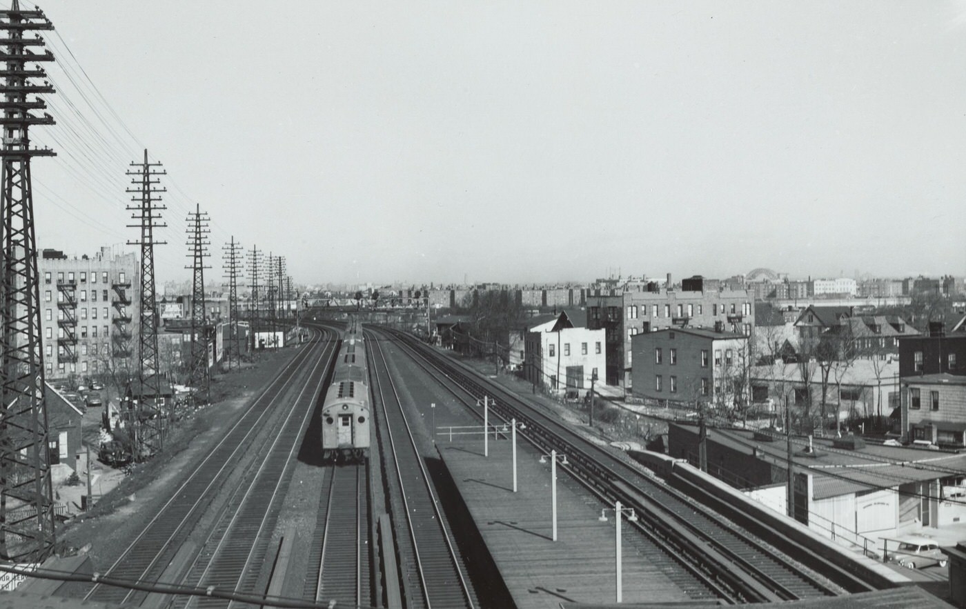 Woodside Station, Queens, 1940S.