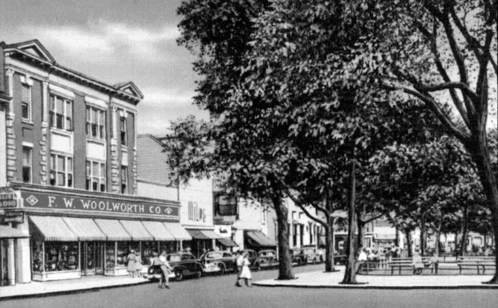 Woolworth On Water Street, Tappen Park, 1940S.
