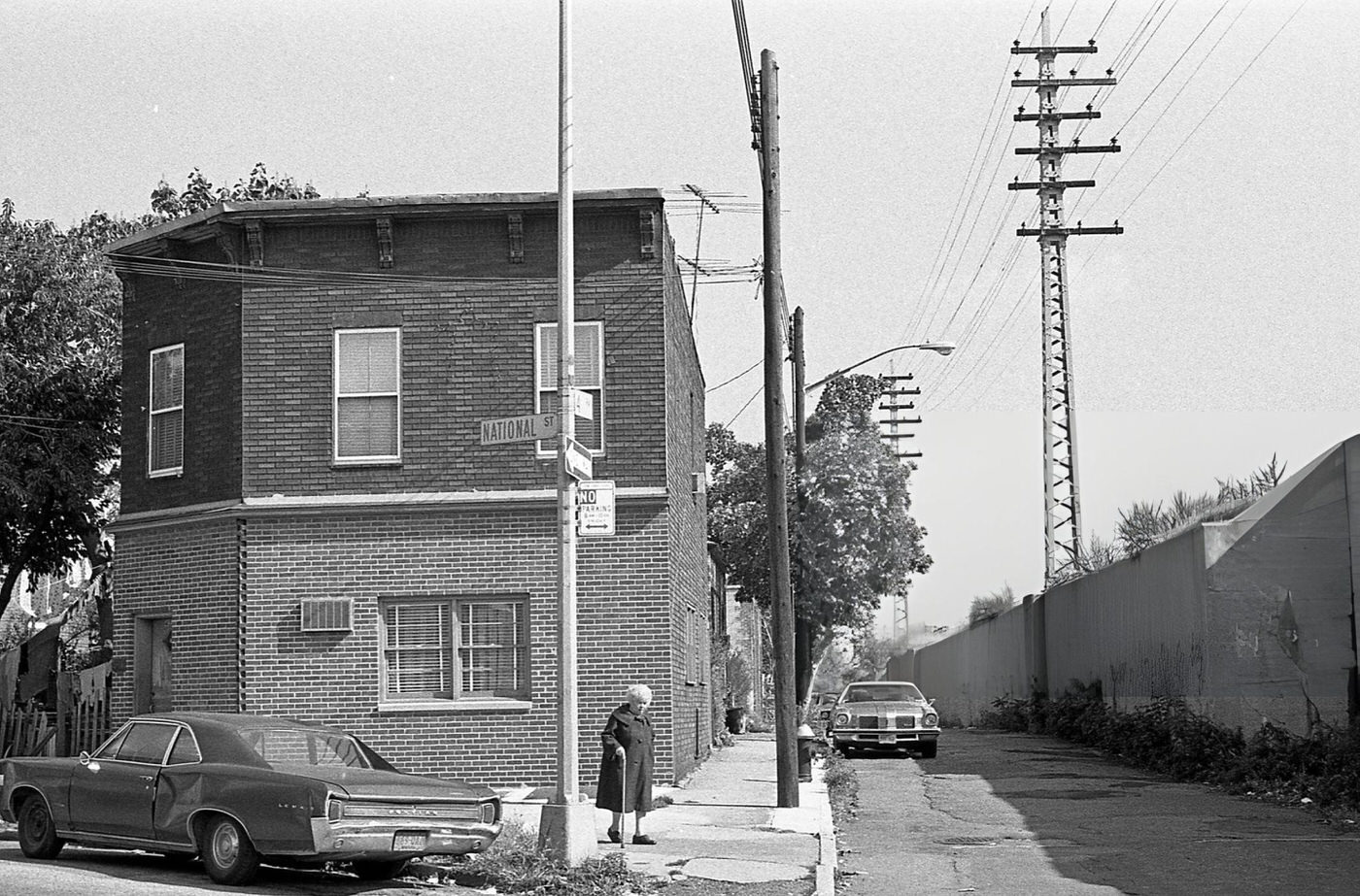 View Along 44Th Avenue In Queens' Corona Neighborhood, 1970S.
