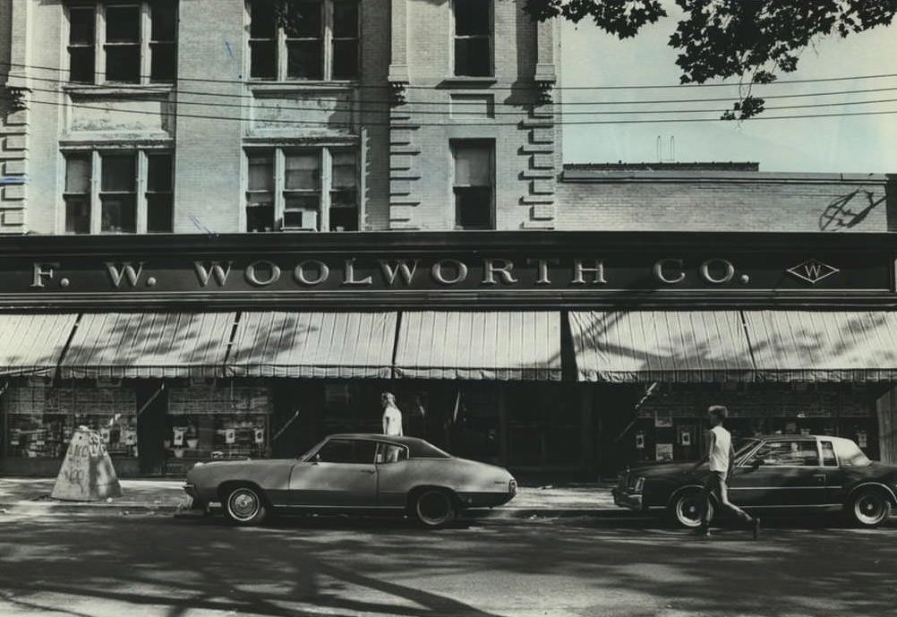 Woolworth 5 &Amp;Amp; 10 In Staten Island Near Tappan Park, A Popular Shopping District Before Staten Island Mall Opened, 1983.