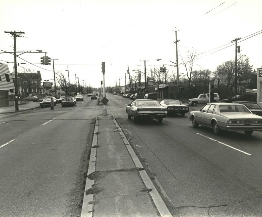 Traffic Light Finally Installed At Hylan Boulevard And Armstrong Avenue In Great Kills, 1982.