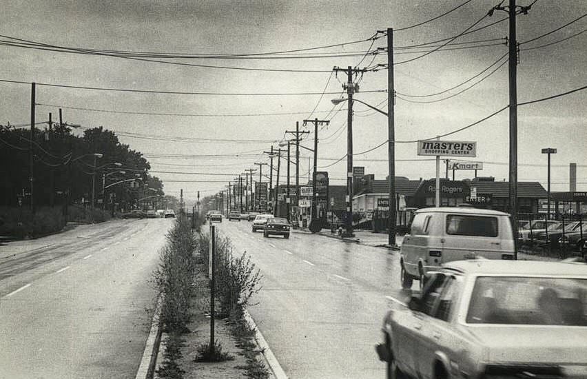 Clear Sailing On Hylan Boulevard Near Tysens Lane And Ebbitts Street, New Dorp, 1984