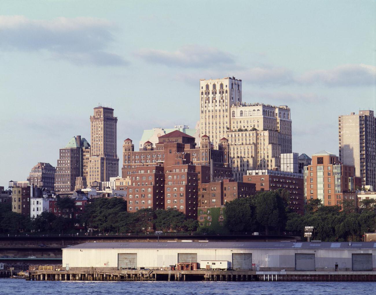 Skyline View Of Brooklyn, 1980S