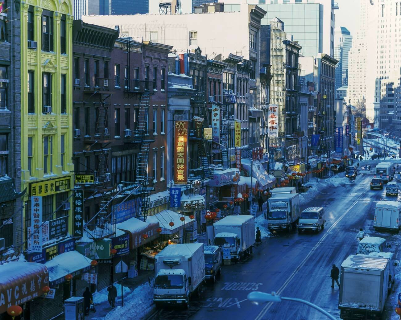 East Broadway Chinatown Manhattan New York City, 2006.