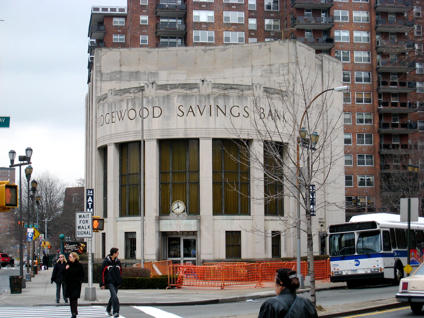 Ridgewood Savings Bank, Queens, 2008.