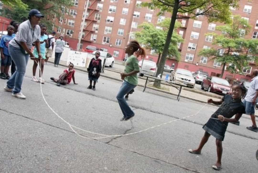 Double Dutch Turners And Rope Jumper At Park Hill Apartments Complex, 2009
