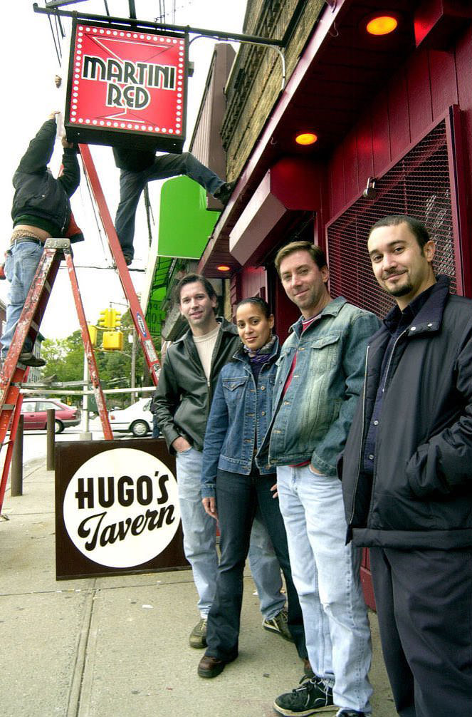 Hugo'S Tavern Became Martini Red On Van Duzer Street, 2002.