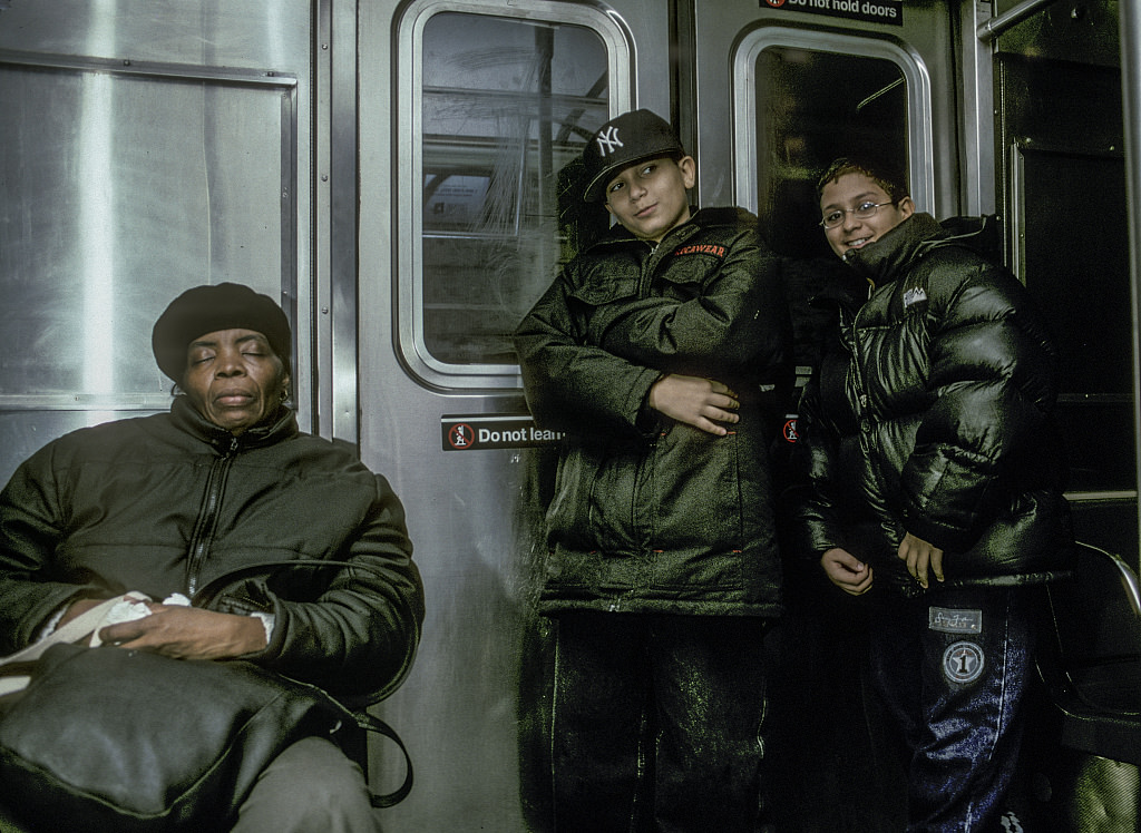 Subway, L Train, Brooklyn, 2004