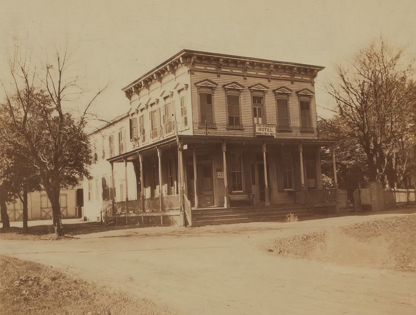 73Rd Avenue And Douglaston Parkway, Queens, 1890S.