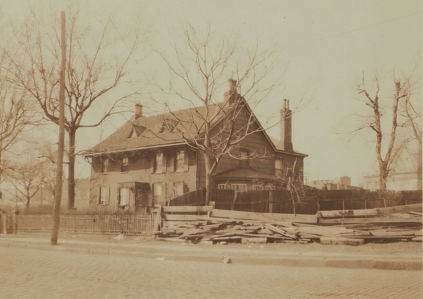 Main Avenue And Vernon Boulevard, Queens, 1890S.