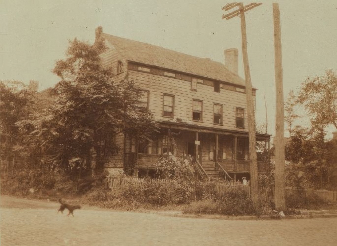 Main Avenue And Park Row, Queens, 1890S.