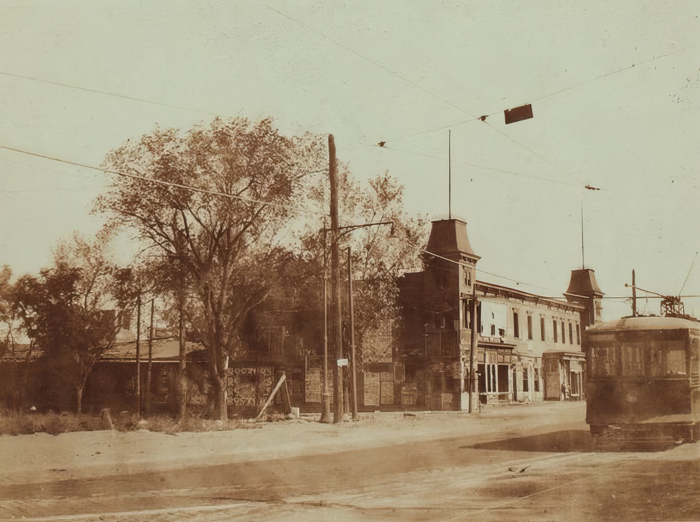Northern Boulevard And Junction Boulevard, Queens, 1890S.