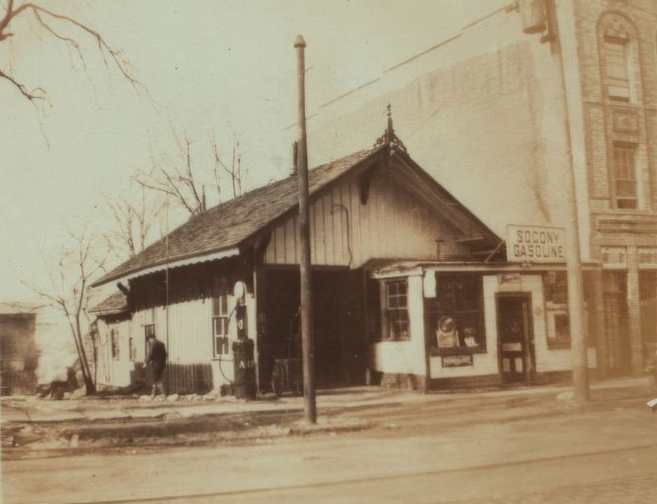 Main Street And 41St Avenue, Queens, 1900S.