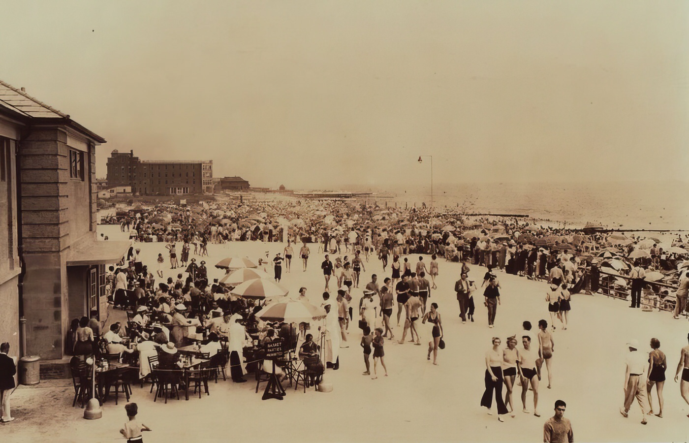 Jacob Riis Park, Rockaway Beach, Queens, 1900S.