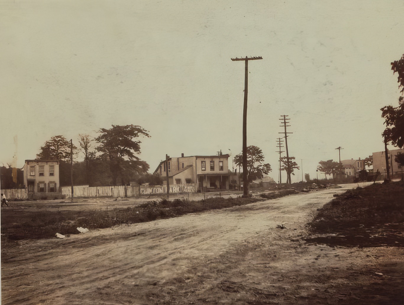 56Th Terrace And 56Th Street, Queens, 1910S.