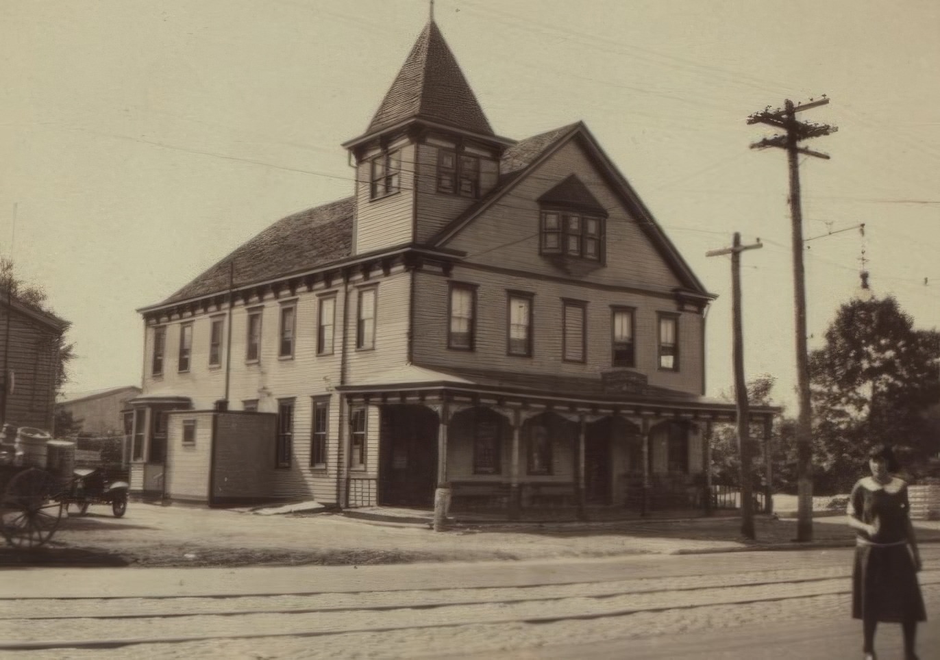 Jamaica Avenue And Hollis Court Boulevard, Queens, 1910S.