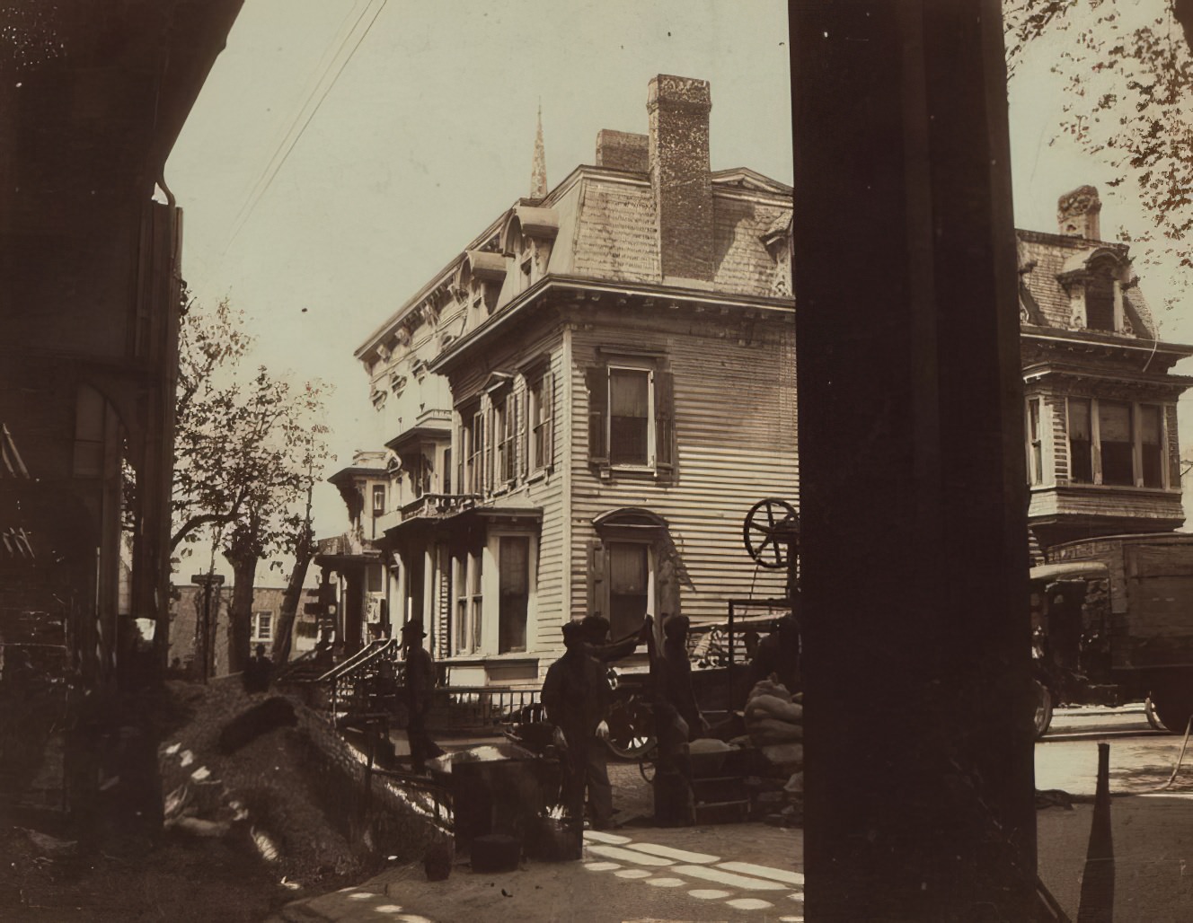 Jamaica Avenue And Parsons Boulevard, Queens, 1910S.