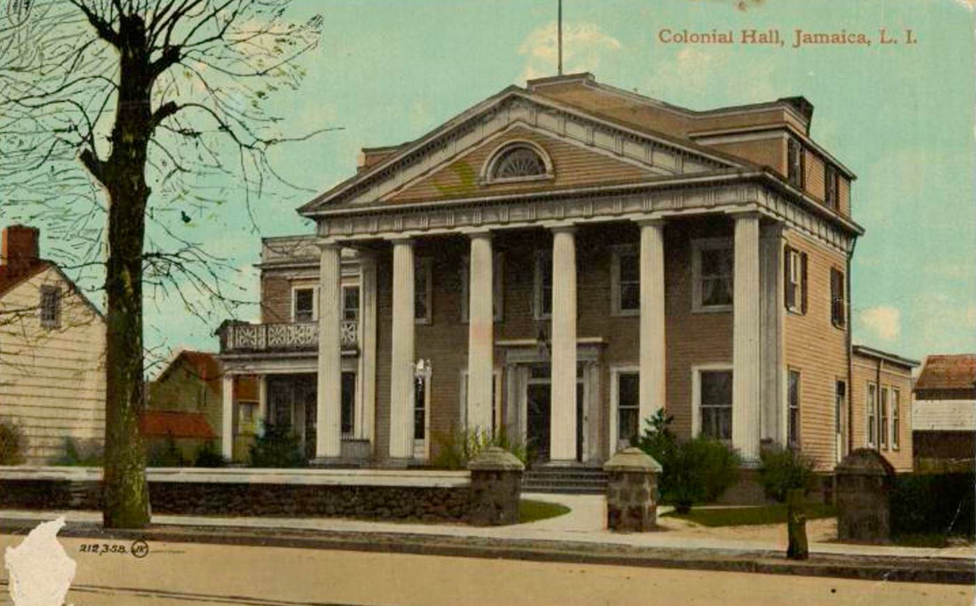 Colonial Hall, Jamaica, L.i., 1910S