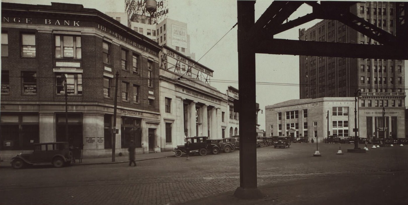 Bridge Plaza North At Hunter Street, Queens, 1920S.