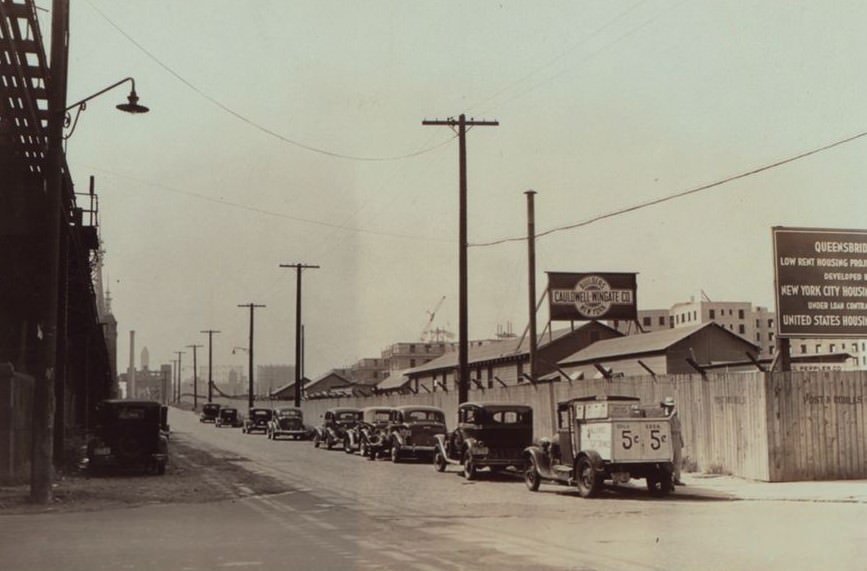 Bridge Plaza North At 21St Street, Queens, 1920S.