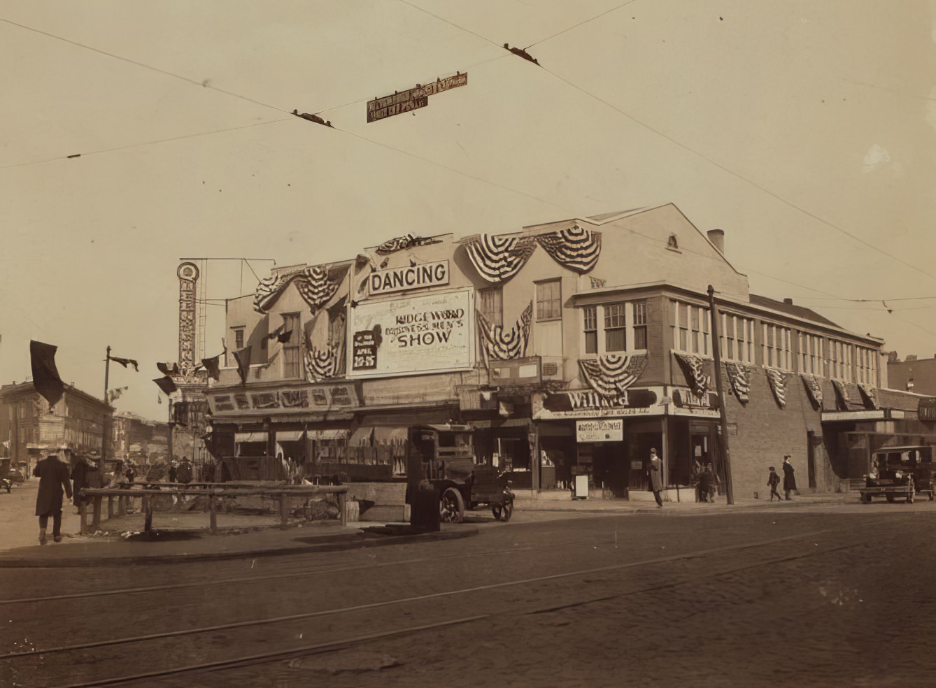 Cornelia Street At Myrtle Avenue, Queens, 1920S.