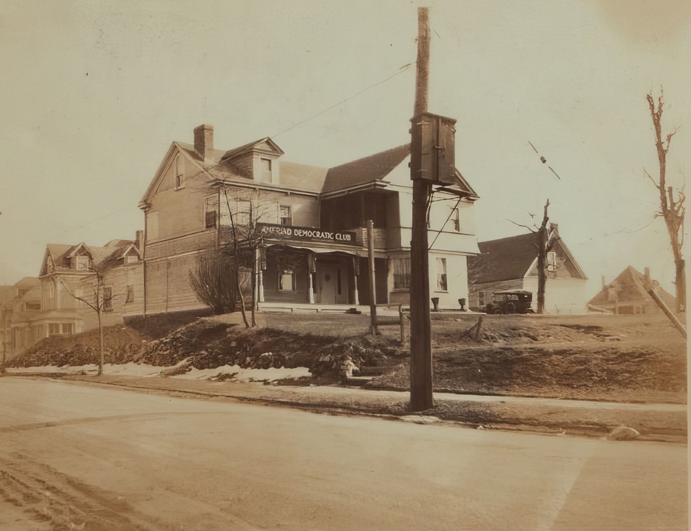 Denman Street At Elmhurst Avenue, Queens, 1920S.