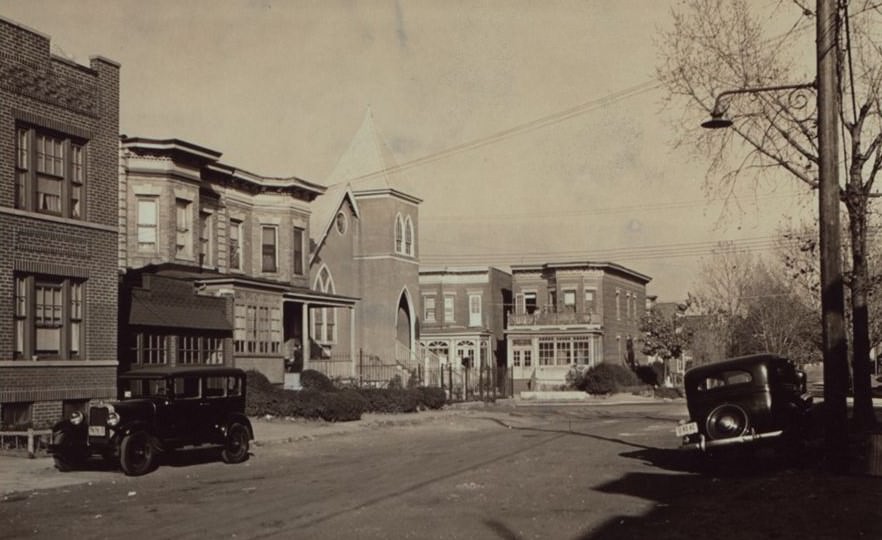 32Nd Avenue At 103Rd Street, Queens, 1920S.